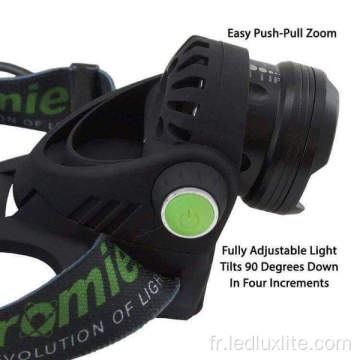 800 Lumen Lampe frontale Lampe de travail Pile AAA